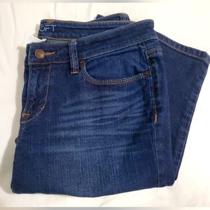 Ann Taylor LOFT Modern Boot Jeans